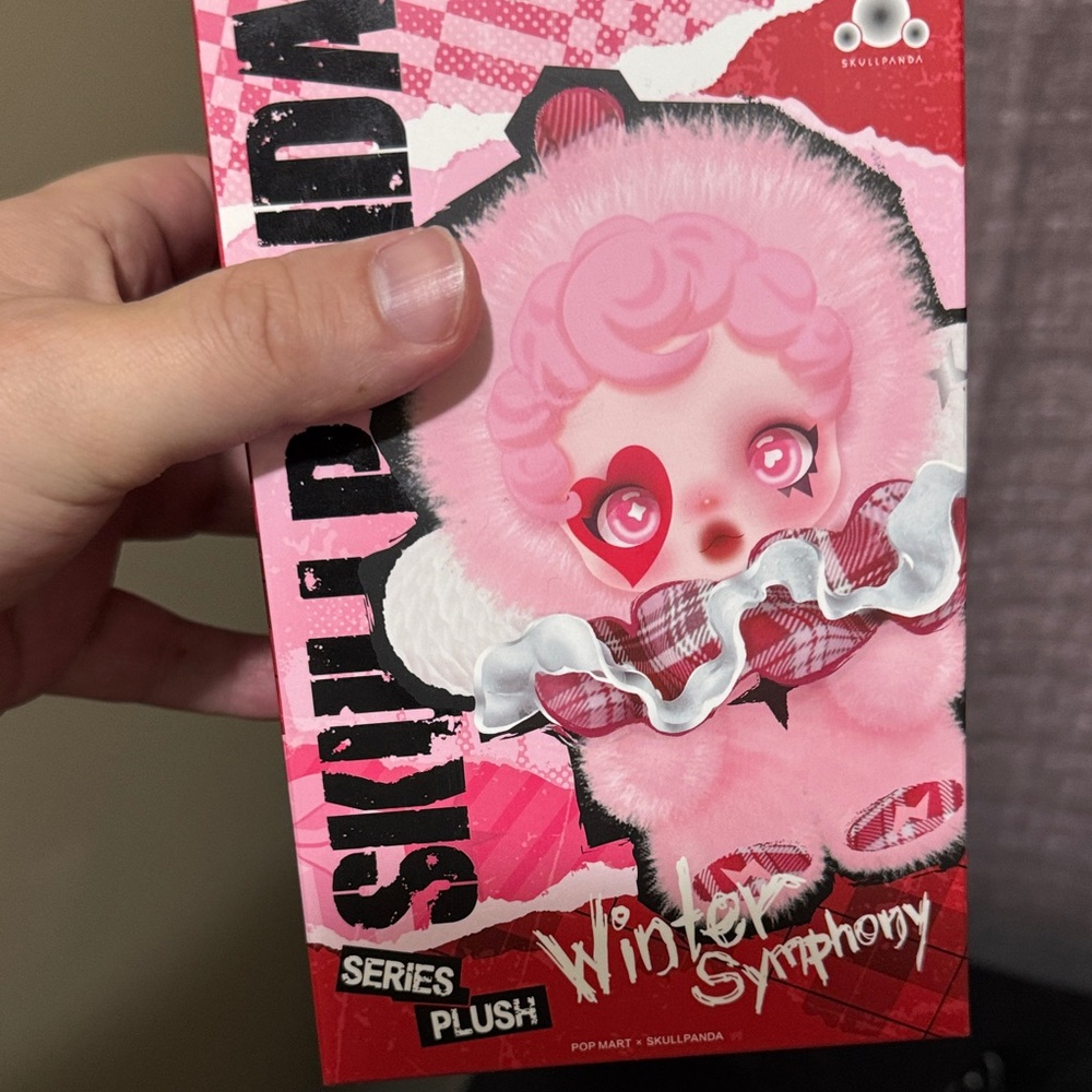 Skullpanda Winter Symphony Plush Action Figure - Pink